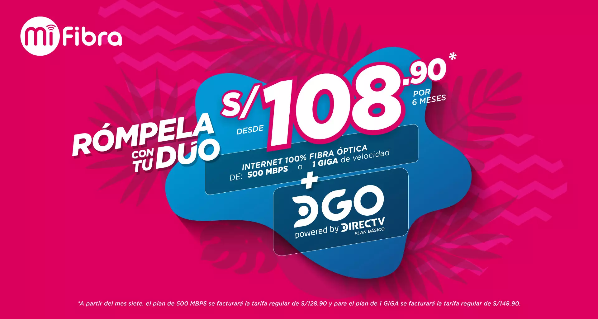 Rómpela con tu dúo desde S/ 108.90