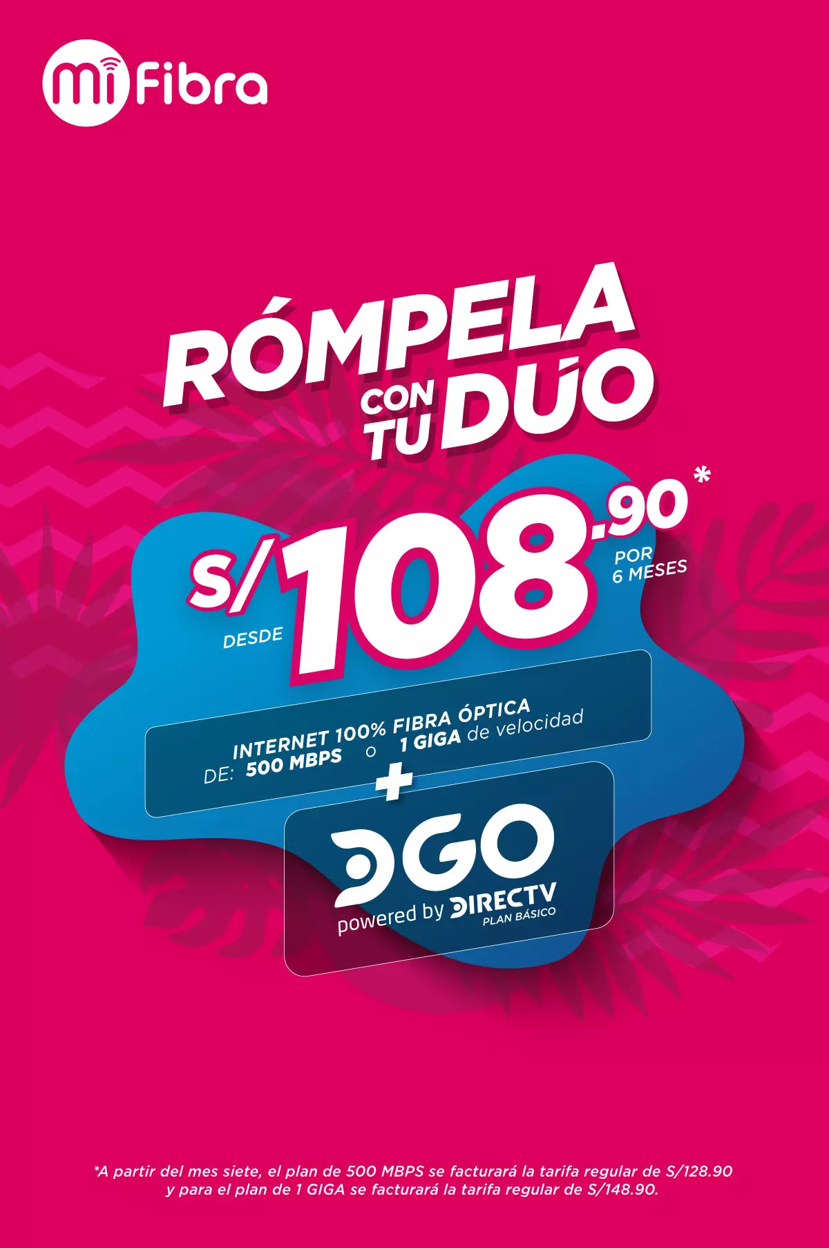 Rómpela con tu dúo desde S/ 108.90