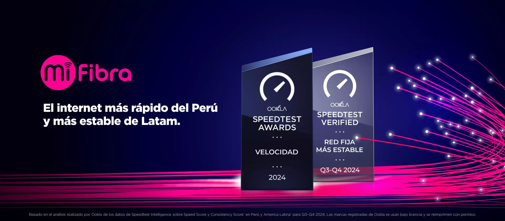 Cámbiate al internet más rápido del Perú y más estable de Latam