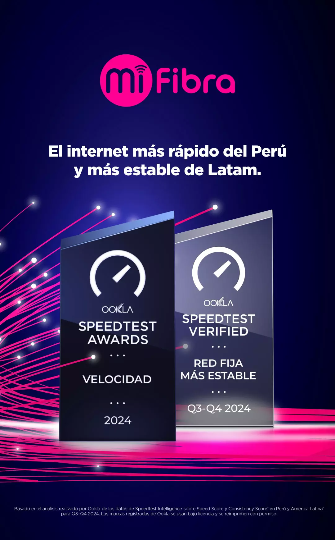 Cámbiate al internet más rápido del Perú y más estable de Latam